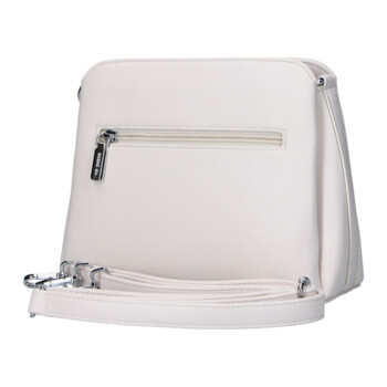 Dámská crossbody kabelka krémová - Firenze Wilma