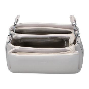 Dámská crossbody kabelka krémová - Firenze Wilma
