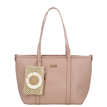 Dámská kabelka na rameno růžová - Coveri Violka