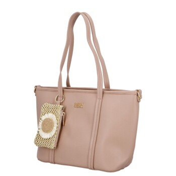 Dámská kabelka na rameno růžová - Coveri Violka