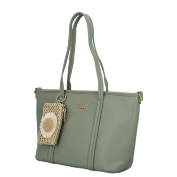 Dámská kabelka na rameno zelená - Coveri Violka