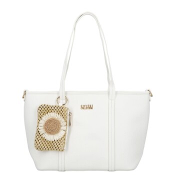 Dámská kabelka na rameno bílá - Coveri Violka