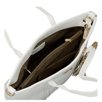 Dámská kabelka na rameno bílá - Coveri Violka