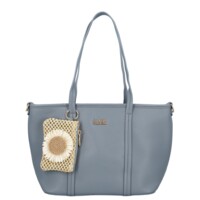 Dámská kabelka na rameno světle modrá - Coveri Violka