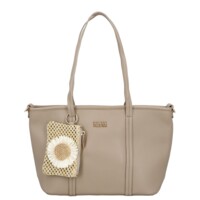 Dámská kabelka na rameno taupe - Coveri Violka