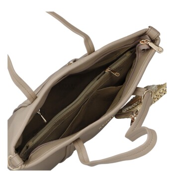 Dámská kabelka na rameno taupe - Coveri Violka