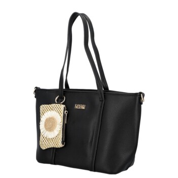 Dámská kabelka na rameno černá - Coveri Violka