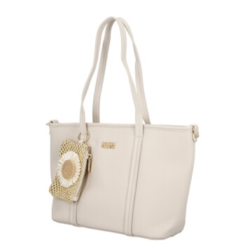 Dámská kabelka na rameno krémová - Coveri Violka