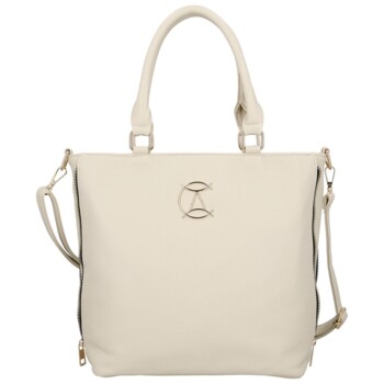 Dámská kabelka do ruky krémová - Firenze Reine