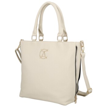 Dámská kabelka do ruky krémová - Firenze Reine