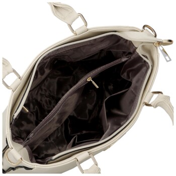 Dámská kabelka do ruky krémová - Firenze Reine