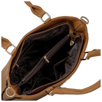 Dámská kabelka do ruky hnědá - Firenze Reine