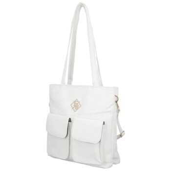 Dámská kabelka přes rameno bílá - Firenze Antini