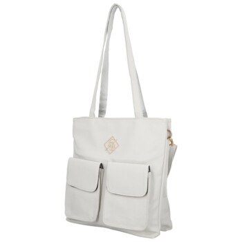 Dámská kabelka přes rameno šedá - Firenze Antini