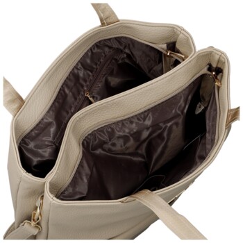 Dámská kabelka přes rameno béžová - Firenze Antini