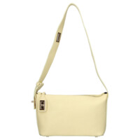 Dámská kožená kabelka přes rameno žlutá - Delami Vera Pelle Lygie