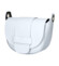 Dámská kožená crossbody kabelka bílá - Delami Vera Pelle Blanca