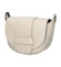Dámská kožená crossbody kabelka krémová - Delami Vera Pelle Blanca