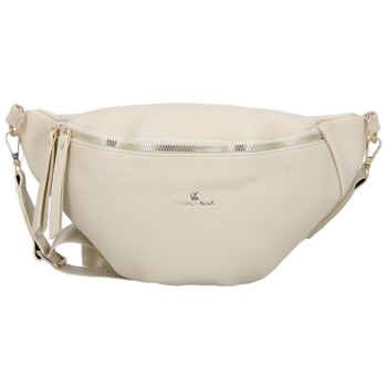 Dámská ledvinka krémová - Firenze Arina