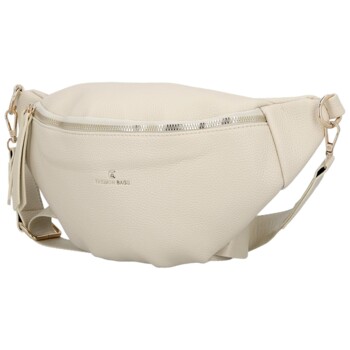 Dámská ledvinka krémová - Firenze Arina