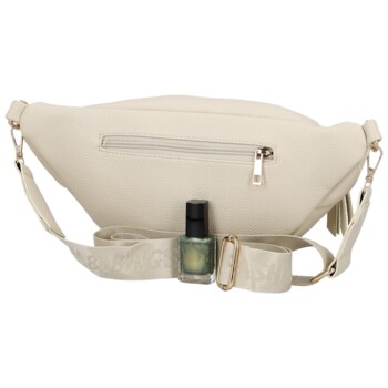 Dámská ledvinka krémová - Firenze Arina