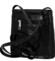 Dámská kožená crossbody kabelka černá - Delami Vera Pelle Orsolya 