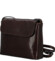 Dámská kožená crossbody kabelka tmavě hnědá - Delami Vera Pelle Maryam New