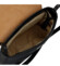 Dámská kožená crossbody kabelka černá - Delami Vera Pelle Maryam New