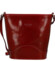 Dámská kožená crossbody kabelka červená - Delami Vera Pelle Saimix