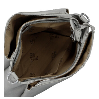 Dámská crossbody kabelka šedá - Coveri Perikla