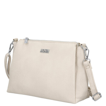 Dámská crossbody kabelka krémová - Coveri Perikla