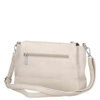 Dámská crossbody kabelka krémová - Coveri Perikla