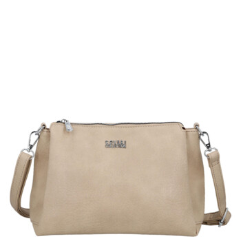Dámská crossbody kabelka béžová - Coveri Perikla