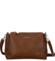 Dámská crossbody kabelka hnědá - Coveri Perikla