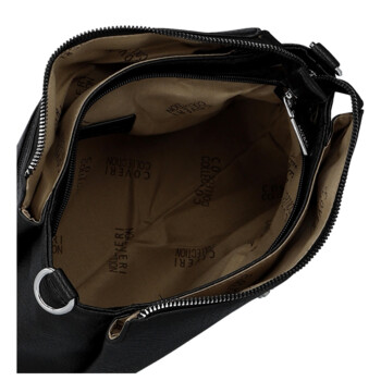 Dámská crossbody kabelka černá - Coveri Perikla