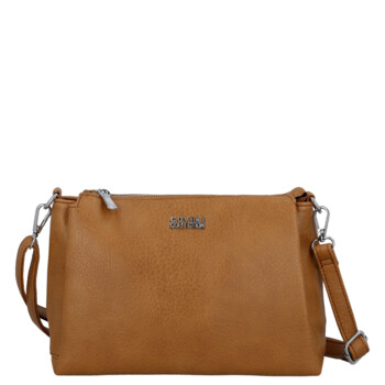 Dámská crossbody kabelka camel - Coveri Perikla