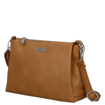 Dámská crossbody kabelka camel - Coveri Perikla