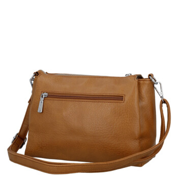 Dámská crossbody kabelka camel - Coveri Perikla