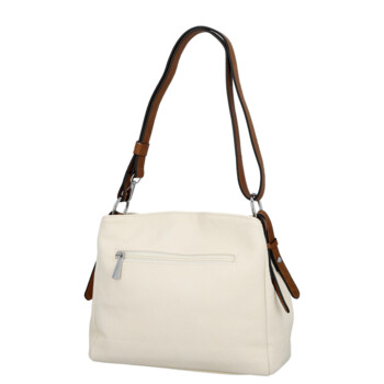 Dámská crossbody kabelka krémová - Coveri Nelli