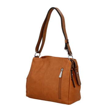 Dámská crossbody kabelka hnědá - Coveri Nelli