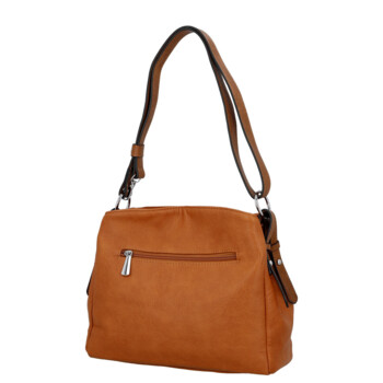 Dámská crossbody kabelka hnědá - Coveri Nelli