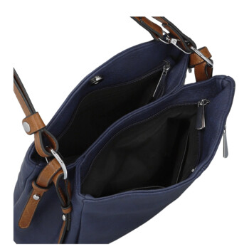 Dámská crossbody kabelka tmavě modrá - Coveri Nelli