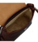Dámská kožená crossbody kabelka hnědá - Delami Vera Pelle Maryam New