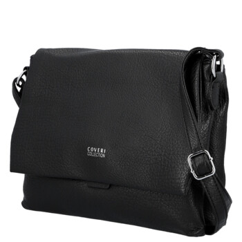 Dámská crossbody kabelka černá - Coveri Toriana