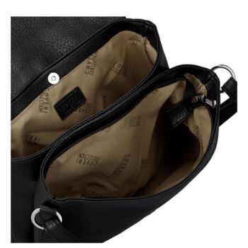 Dámská crossbody kabelka černá - Coveri Toriana