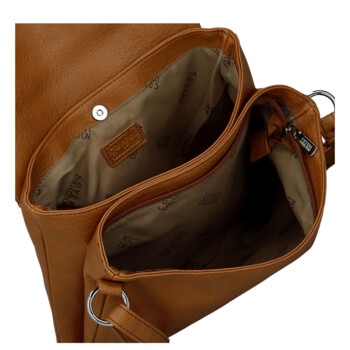 Dámská crossbody kabelka hnědá - Coveri Toriana