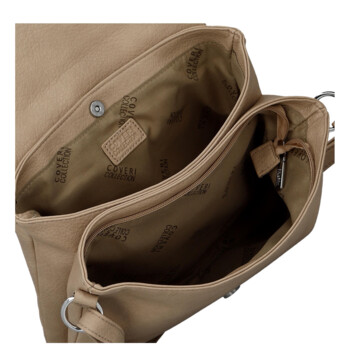 Dámská crossbody kabelka béžová - Coveri Toriana