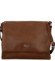 Dámská crossbody kabelka tmavě hnědá - Coveri Toriana
