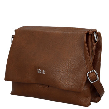 Dámská crossbody kabelka tmavě hnědá - Coveri Toriana