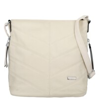 Dámská crossbody kabelka krémová - Firenze Semir